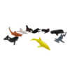 MA TS26295 MAQUETA ANIMALES MARINOS SET 9pzs